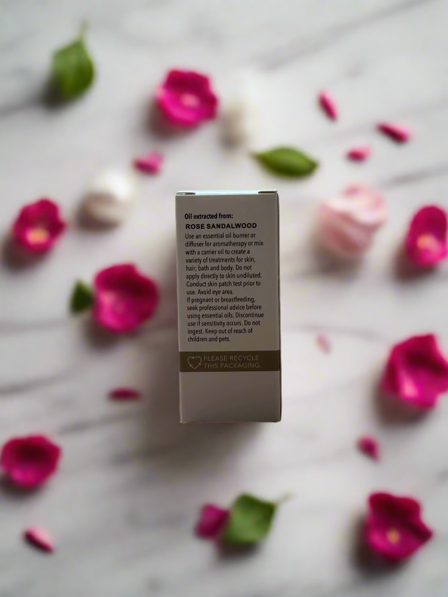 Rose & Sandalwood Essential Oil – 4 Pack
