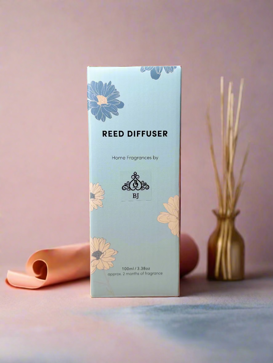 Crystal Clear - Pink & Champagne Reed Diffuser