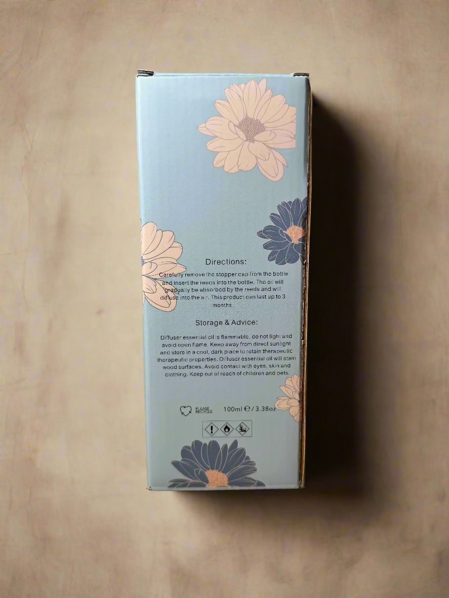 Crystal Clear - Patchouli & Bergamot Reed Diffuser