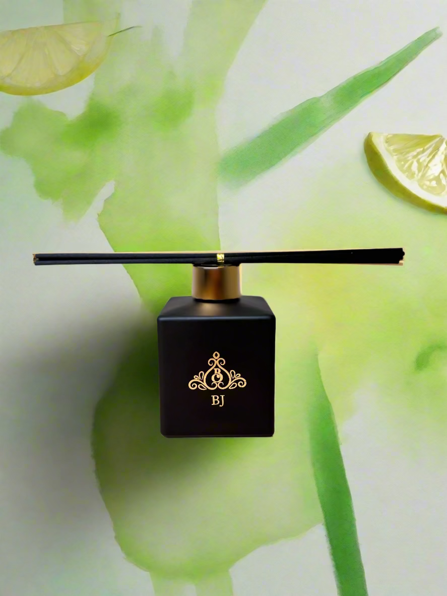 Luxury Black - Citrus & Lemongrass Reed Diffuser