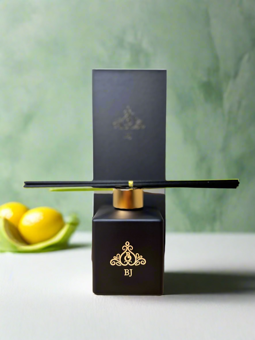 Luxury Black - Citrus & Lemongrass Reed Diffuser