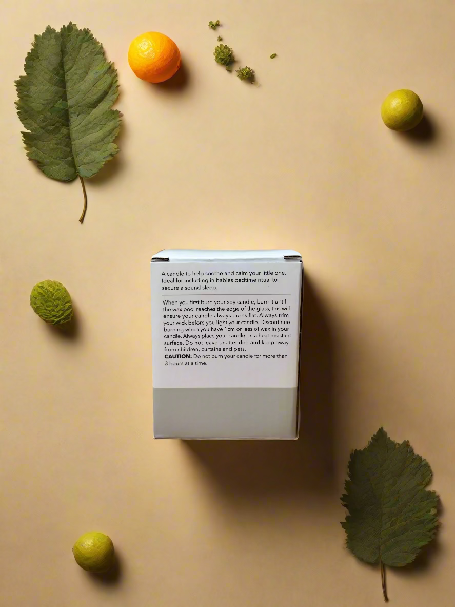 Patchouli & Bergamot, 100% Soy, Eco Friendly, 35 hours burning time, 160g