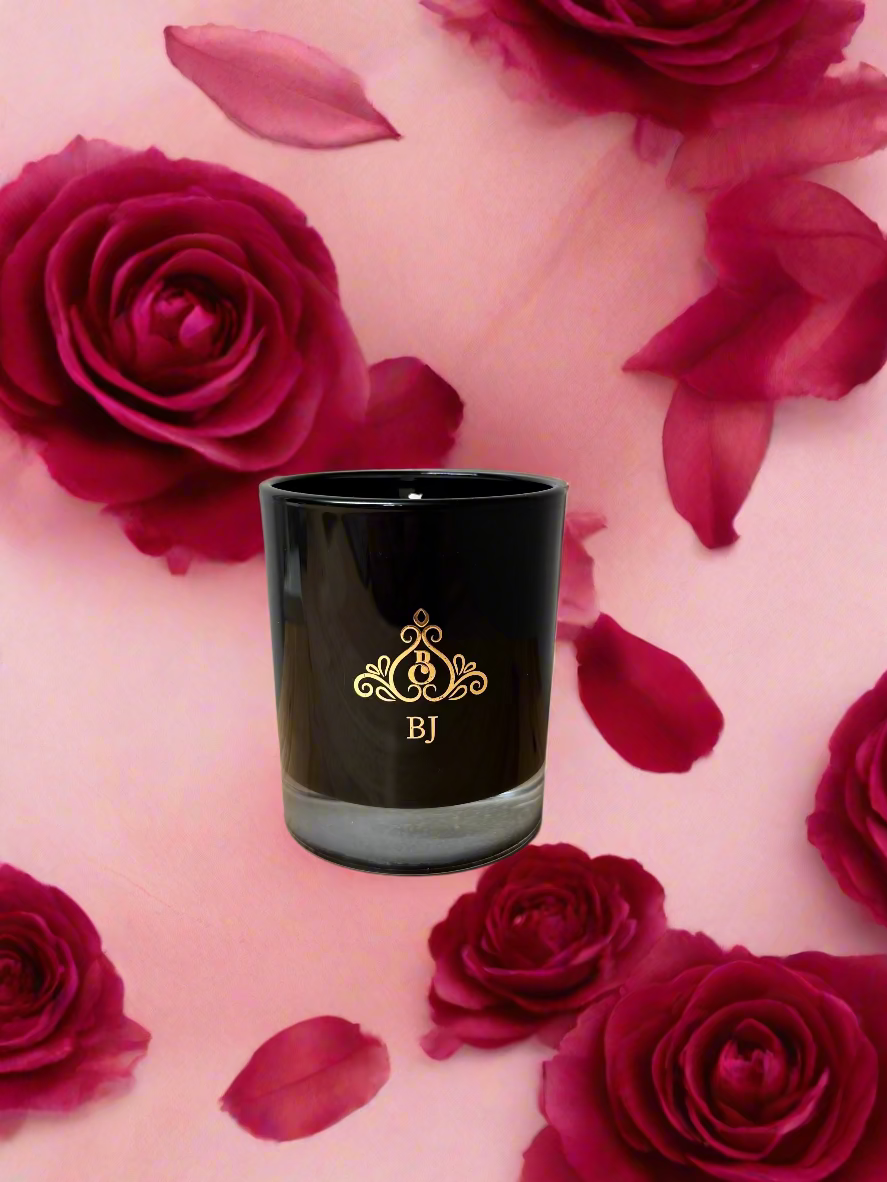 Red Rose, Peony & Sandalwood 100% Soy Candle