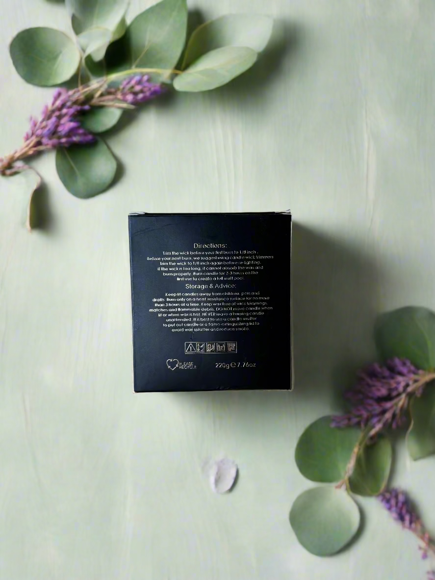 Eucalyptus & Lavender 100% Soy Candle