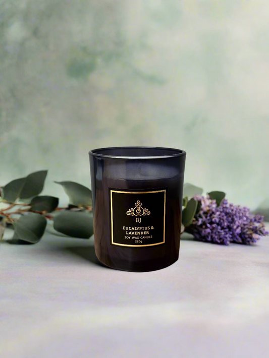 Eucalyptus & Lavender 100% Soy Candle