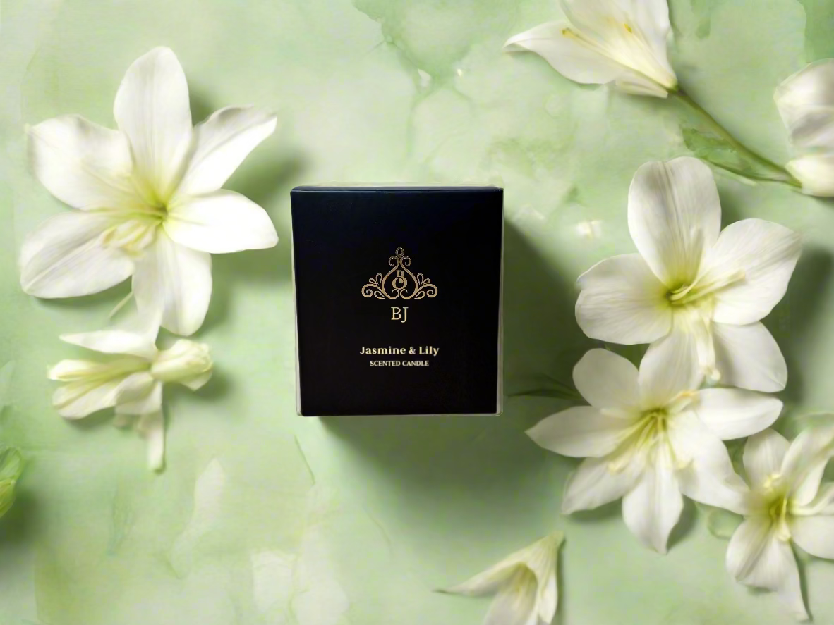 Jasmine & Lily Bloom 100% Soy Candle