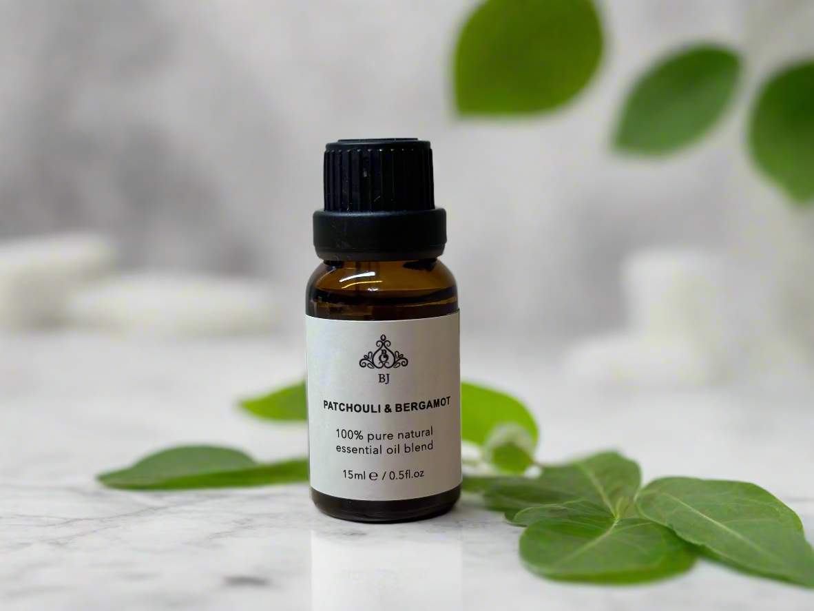 Patchouli & Bergamot Essential Oil – 4 Pack