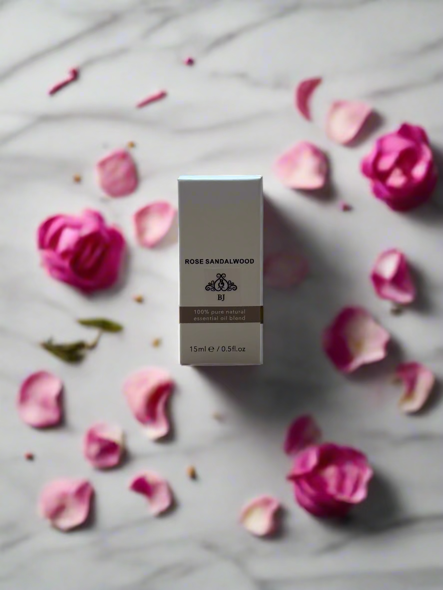 Rose & Sandalwood Essential Oil – 4 Pack