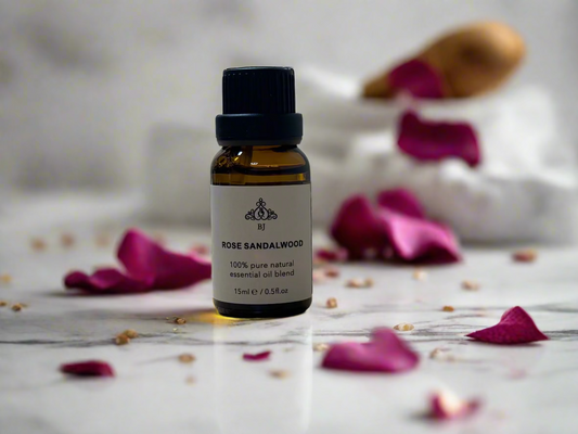 Rose & Sandalwood Essential Oil – 4 Pack